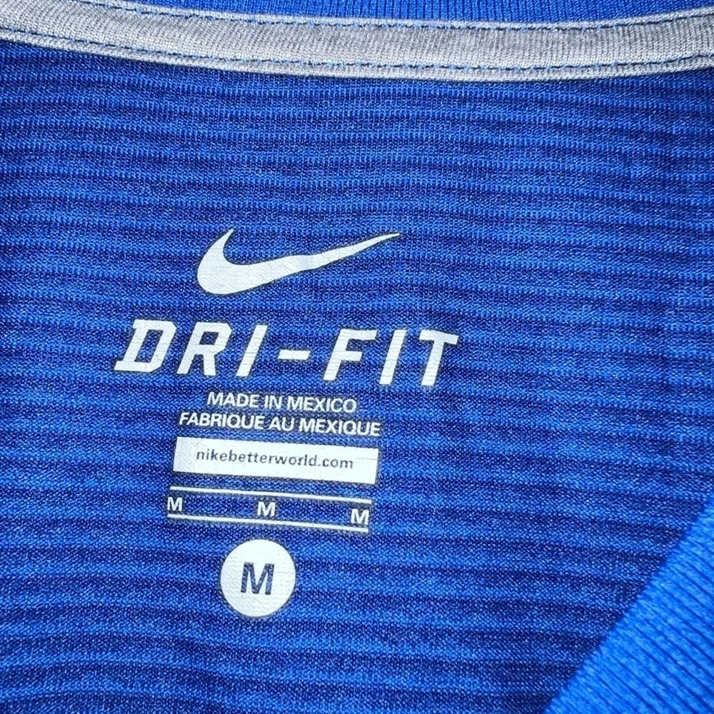 Nike Dri Fit Blue Shirt